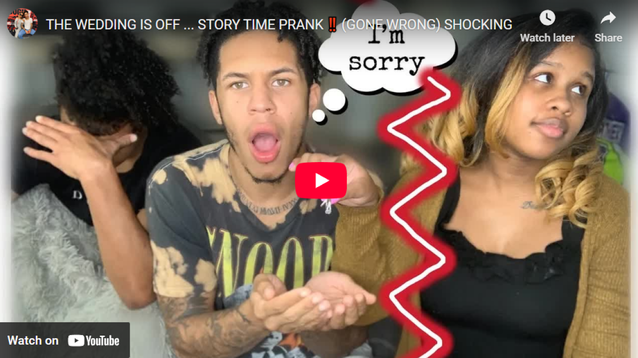THE WEDDING IS OFF … STORY TIME PRANK ‼️ (GONE WRONG) SHOCKING
