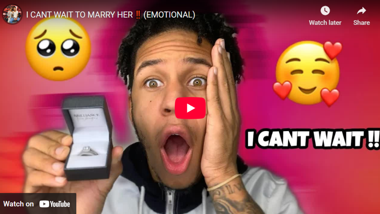 I CANT WAIT TO MARRY HER ‼️ (EMOTIONAL)