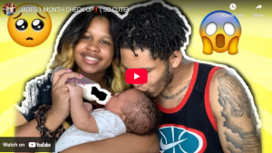 Read more about the article JADES 1 MONTH CHECK-UP‼️ ( SO CUTE)