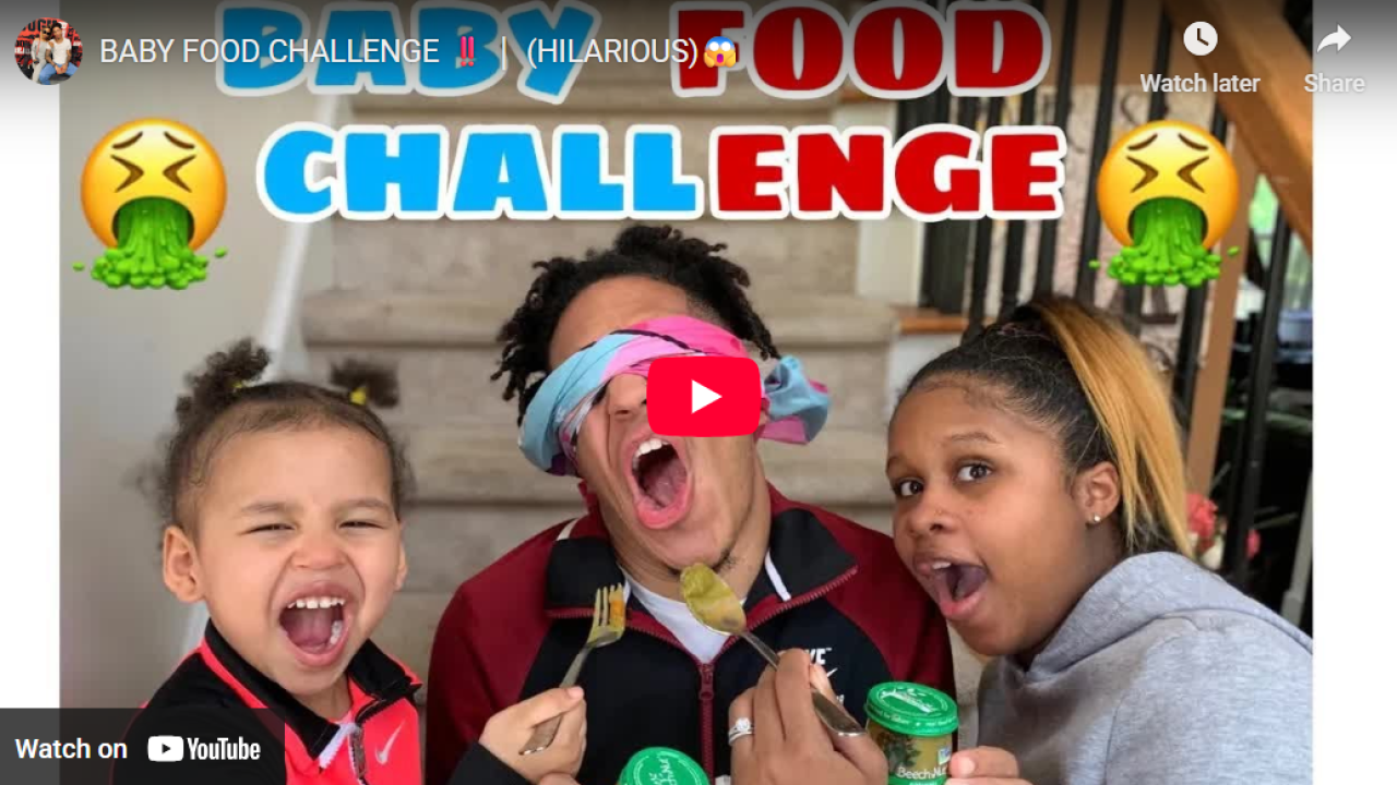 BABY FOOD CHALLENGE ‼️｜ (HILARIOUS)😱
